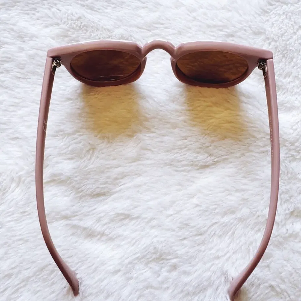 Pablo Pink Round Sunglasses